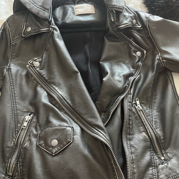 We The Free faux leather with sweatshirt hood - Picture 3 of 5